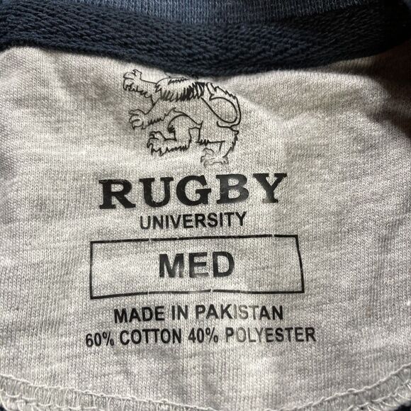 Rugby University Long Sleeved Shirt (Men’s size M) • Cotton & Polyester • New - Picture 2 of 4